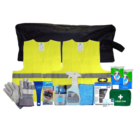 Winter Car Emergency Kit – Comprehensive Safety & Survival Pack for Cold Weather Driving - Green Flag Shop